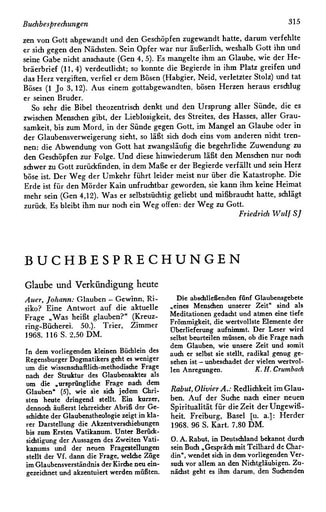 Buchbesprechungen [315−320]